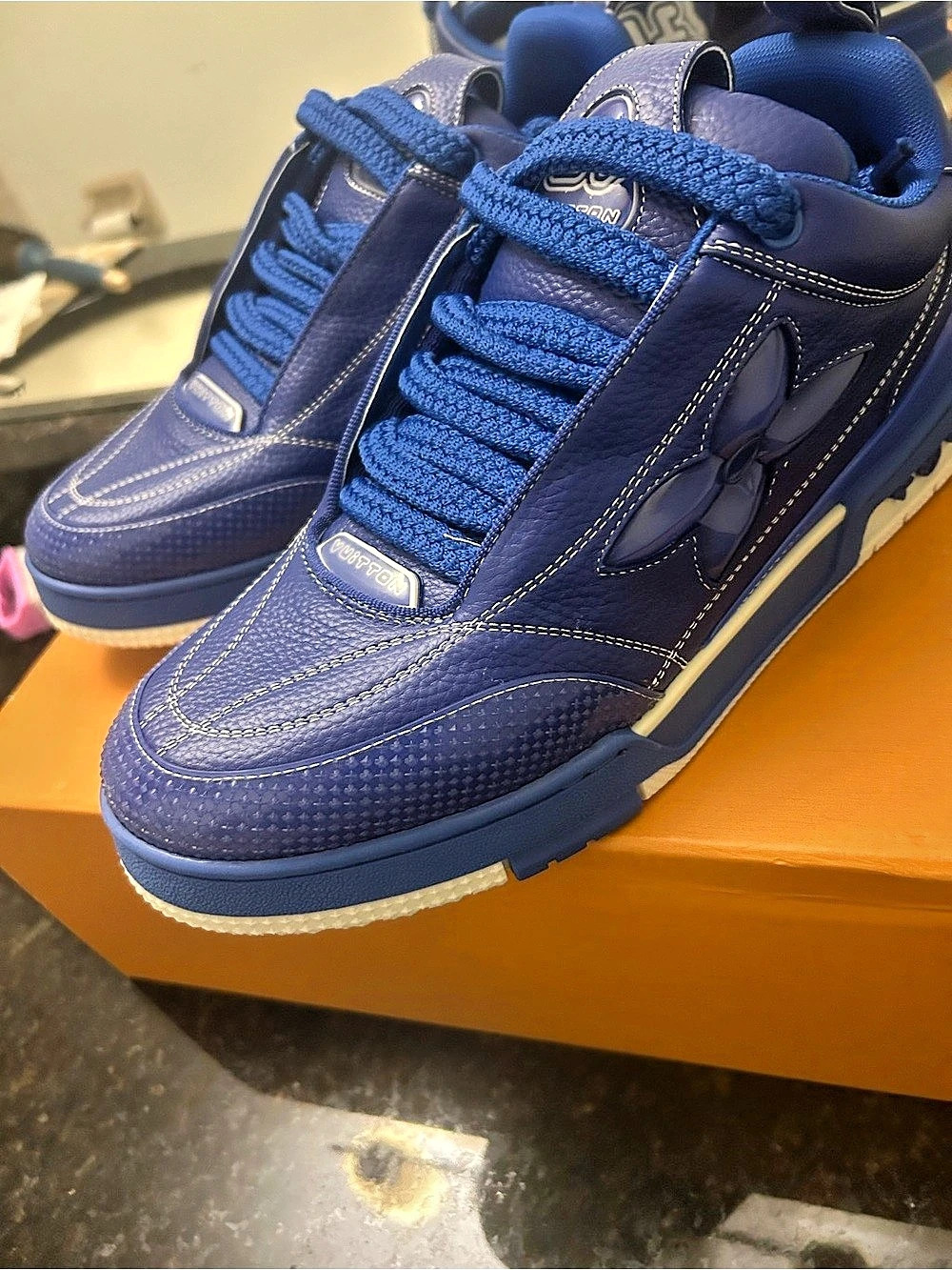 Louis Vuitton LV Skate Sneaker Blue Sneakers